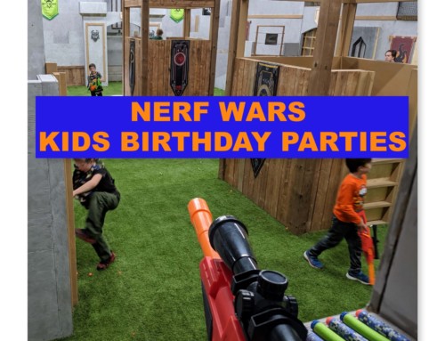 NERF WARS KIDS BIRTHDAY PARTY